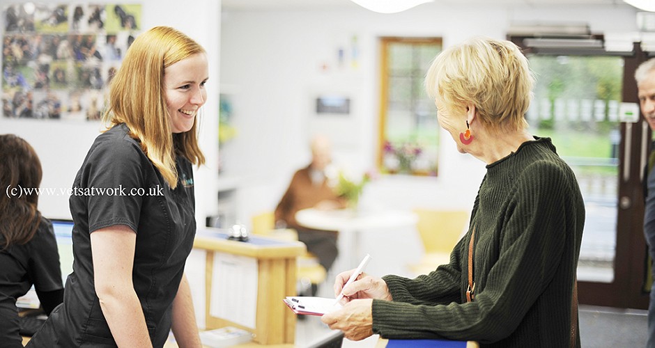 Referral Veterinary Reception Lumbry Park